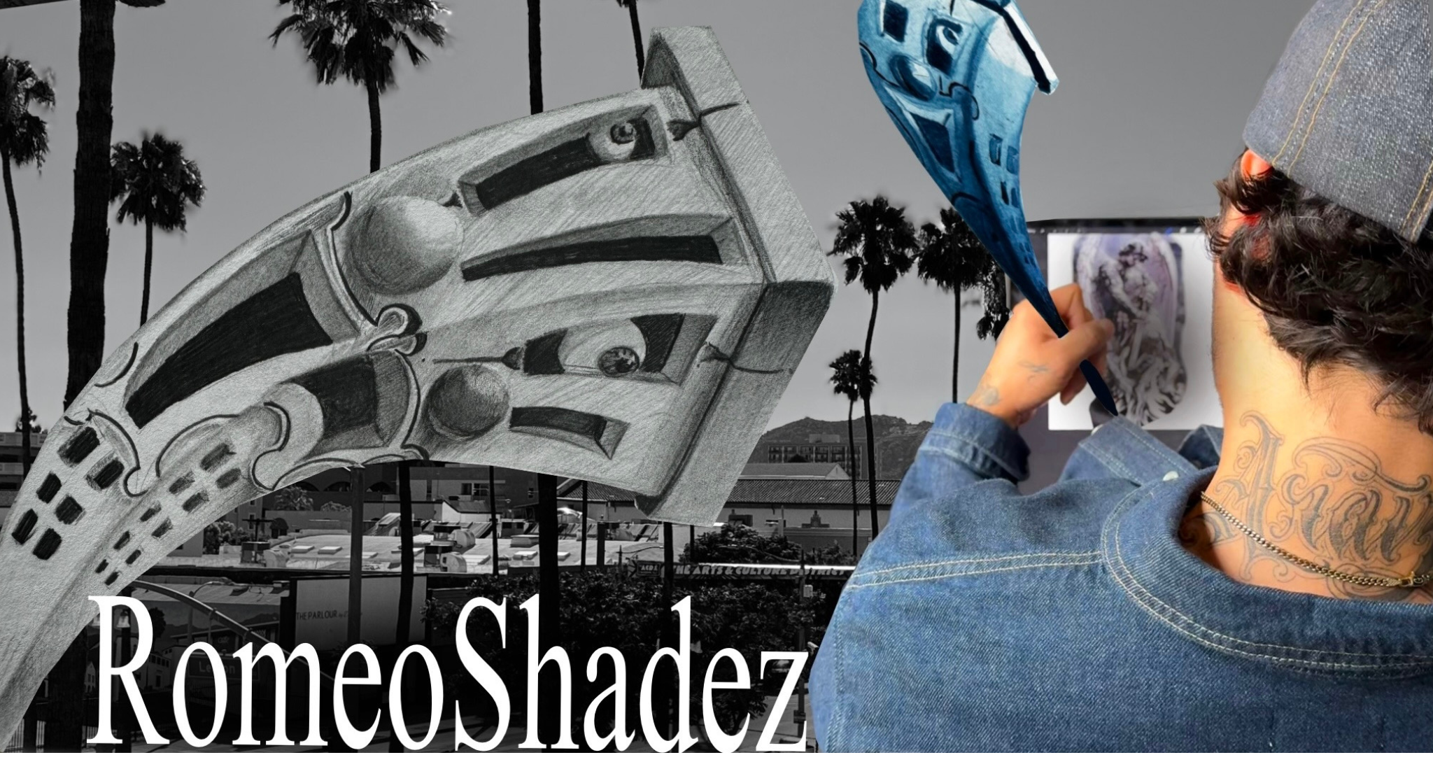 Tattoo studio hero artwork